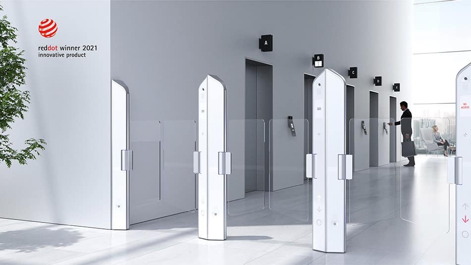 KONE Lane received two Red Dot awards in 2021, getting praise for its comprehensive technological features and innovative design.