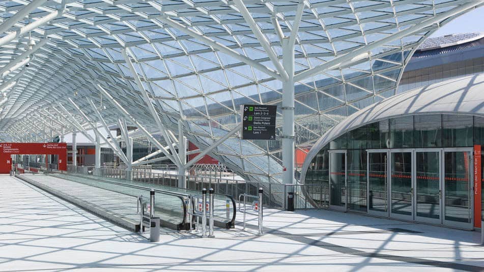 trottoir roulant d'aéroport